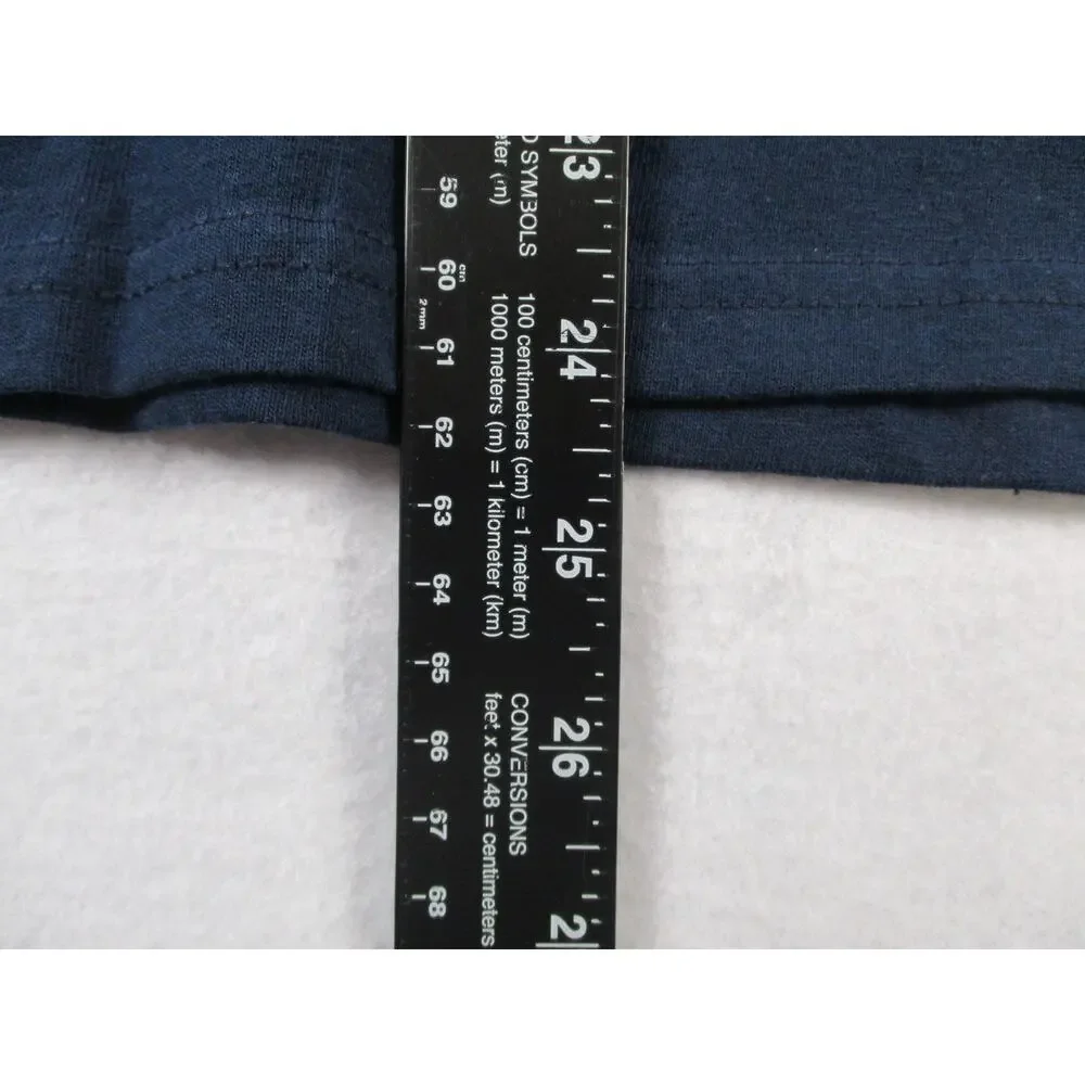 Boston Red Sox Shirt Men Med Blue MLB Baseball Cooperstown Mitchell Ness 1389-90 - Picture 9 of 10